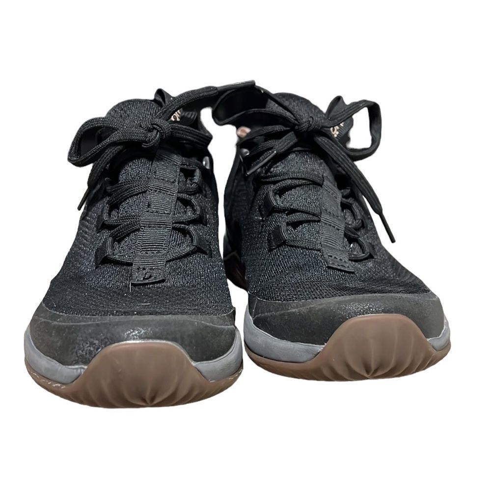 Ryka Sneaker Woman's Size 5.5 Black Echo Low Lace Up Athletic Arch Support Shoes - Picture 4 of 10